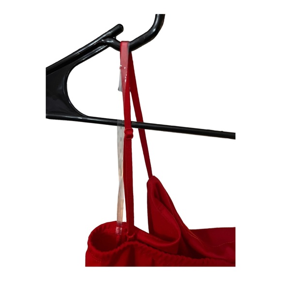 Sexy Red Peek-a-boo Mini Dress - Picture 3 of 4